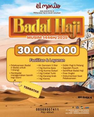 Badal Haji 2025 Bersama Elmarwa