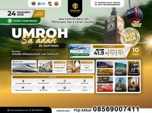 Paket Umroh Akhir Tahun Desember 2026 Pesawat Oman Air