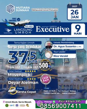 Paket Umroh PLUS 9 Hari Garuda Indonesia Januari 2027