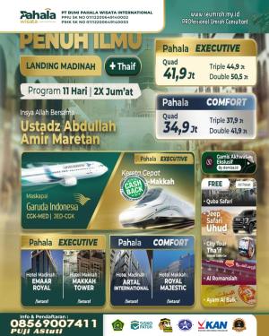 Paket Umroh Plus Thaif Bulan November 2026 Comfort