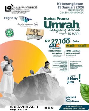 Promo Umroh Januari 2026 Garuda Indonesia