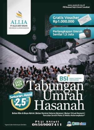 TABUNGAN UMROH HASANAH ALLIA TOUR