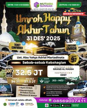Umroh Akhir Tahun Desember 2025 HAPPY