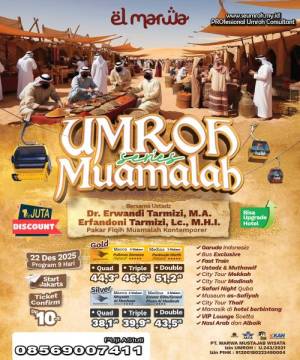 UMROH AKHIR TAHUN DESEMBER 2025 SERI MUAMALAH