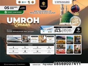 Umroh Awal Desember 2026 Garuda Harga 34 juta