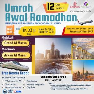 Umroh Awal Ramadhan 202312 hari