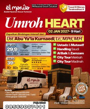 UMROH AWAL TAHUN JANUARI 2027 bersama Ustadz Abu Yala Kurnaedi