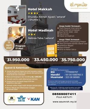 Umroh Backpacker Itikaf Akhir Ramadhan 2023