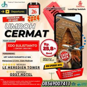UMROH CERMAT 26 OKTOBER 2024