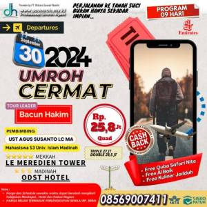 UMROH CERMAT 30 SEPTEMBER 2024