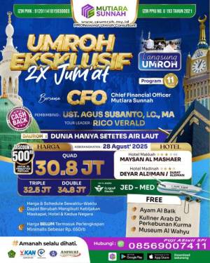 UMROH EKSKLUSIF 28 AGUSTUS 2025