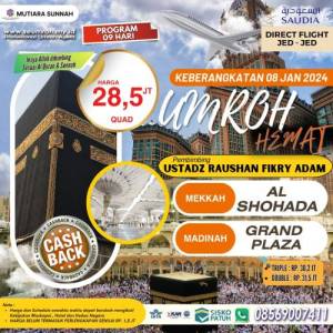 UMROH HEMAT 08 JANUARY 2024