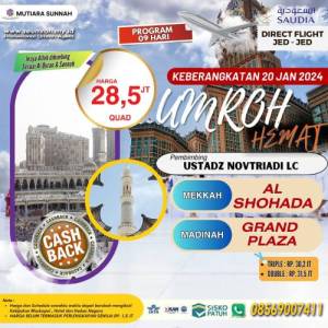 UMROH HEMAT 20 JANUARY 2024