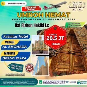UMROH HEMAT 3 FEBRUARI 2024