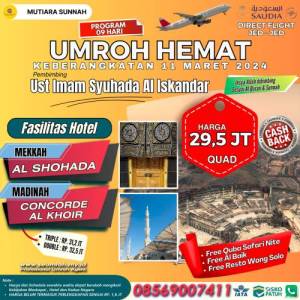 UMROH HEMAT SESUAI SUNNAH 11 MARET 2024