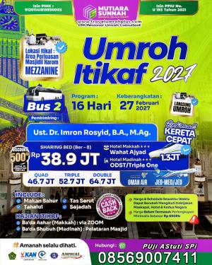 Umroh Itikaf Ramadan Februari 2027 Oman Harga 38 Jutaan