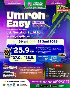 UMROH JUNI 2026 EASY OMAN AIR