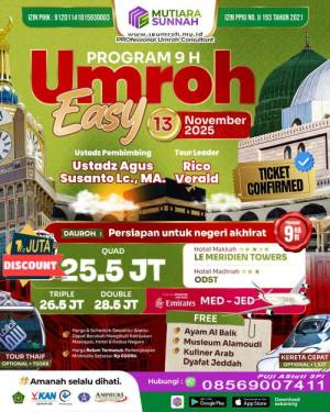 UMROH MURAH NOVEMBER 2025 PAKET EASY
