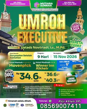 Umroh November 2026 Mutiara Sunnah