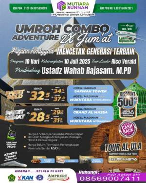 UMROH NYAMAN 10 JULI 2025