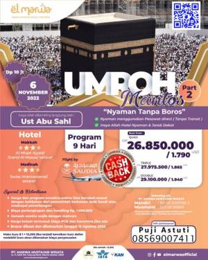 Umroh Nyaman Tanpa Boros November 2022