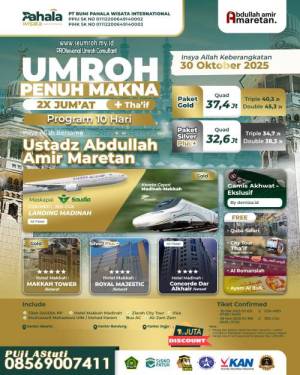 Umroh Oktober 2025 Plus Thaif