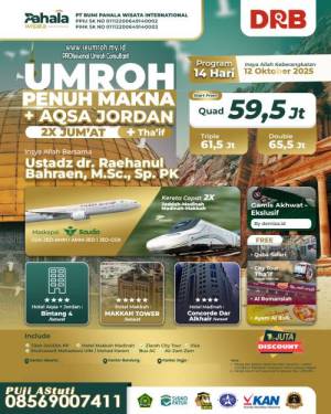 UMROH PLUS  AQSO JORDAN THAIF OKTOBER 2025