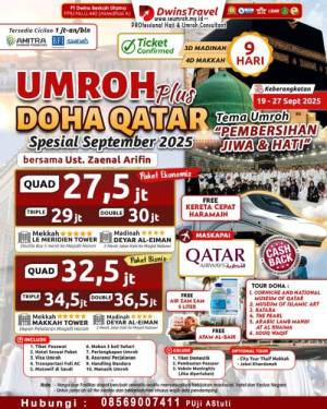 Umroh Plus Doha Qatar September 2025