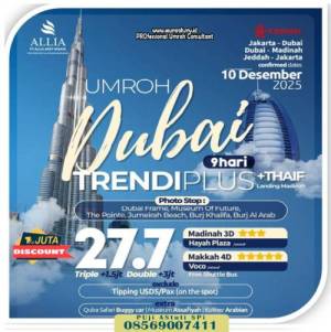 Umroh Plus Dubai Desember 2025 Trendi Plus Thaif