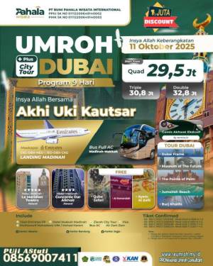 UMROH PLUS DUBAI OKTOBER 2025