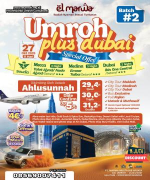 Umroh Plus Dubai Oktober 2025 Special Offer
