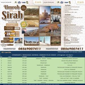 Umroh Plus Sirah 12 Januari 2024