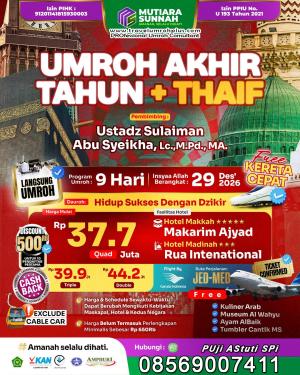 Umroh Plus Taif Desember 2026 Garuda Indonesia