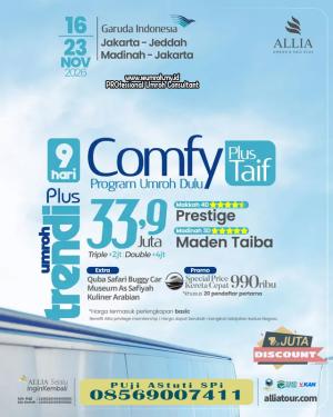 Umroh Plus Taif November 2026 Comfy