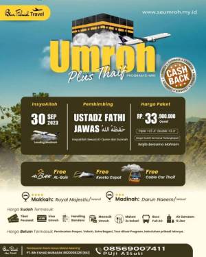Umroh Plus Thaif 30 September 2023