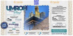Umroh Plus Thaif Desember 2022 bersama Ust. AZHAR KHALEED SEFF LC