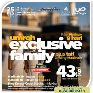 Umroh Plus Thaif Desember 2025 Exclusive