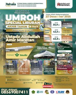 Umroh Plus Thaif Desember 2025 Liburan Akhir Tahun