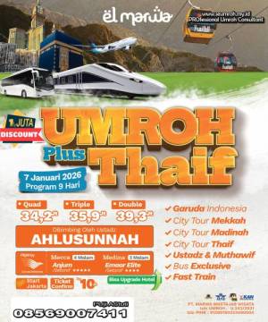 UMROH PLUS THAIF JANUARI 2026 SERI SEJARAH