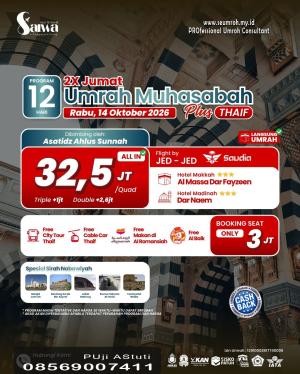 Umroh Plus Thaif Oktober 2026 Muhasabah