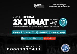 Umroh Plus Thaif Oktober 2026 Spesial Jumat