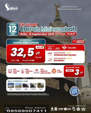 Umroh Plus Thaif September 2026 Muhasabah