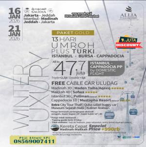 UMROH Plus TURKI Januari 2026 13 hari by Saudia Airlines LUXURY WINTER