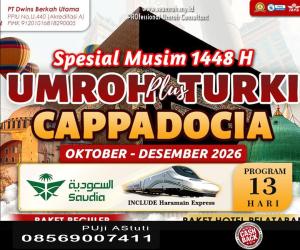Umroh Plus Turki Oktober 2026