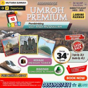 UMROH PREMIUM 18 SEPTEMBER 2024