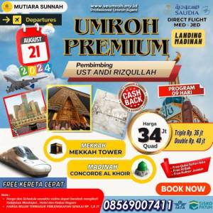UMROH PREMIUM 21 AGUSTUS 2024