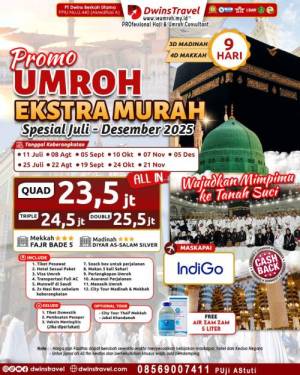 UMROH PROMO MURAH JULI DESEMBER 2025