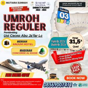 UMROH REGULER 03 SEPTEMBER 2024
