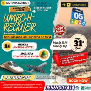 UMROH REGULER 05 OKTOBER 2024