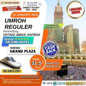 UMROH REGULER 13 JANUARY 2024
